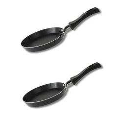 Ensemble de 2 Mini poêles à crêpe avec revêtement en céramique 14 cm ELO Juwel de Luxe