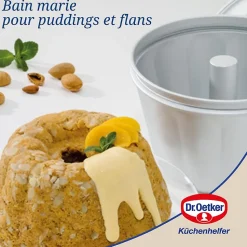 Ensemble de 2 Moules à bain marie 21 x 14 x 15 cm Dr. Oetker Classics