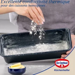 Ensemble de 2 Moules à cake 35 cm Dr Oetker Back Liebe