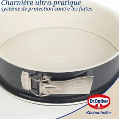 Ensemble de 2 Moules à manqué 28 cm Dr.Oetker Back Trend