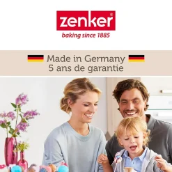 Ensemble de 2 Moules à manqué à charnière 28 cm Zenker Black Metallic