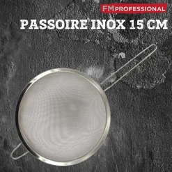 Ensemble de 2 Passoires inox 15 cm FM Professional
