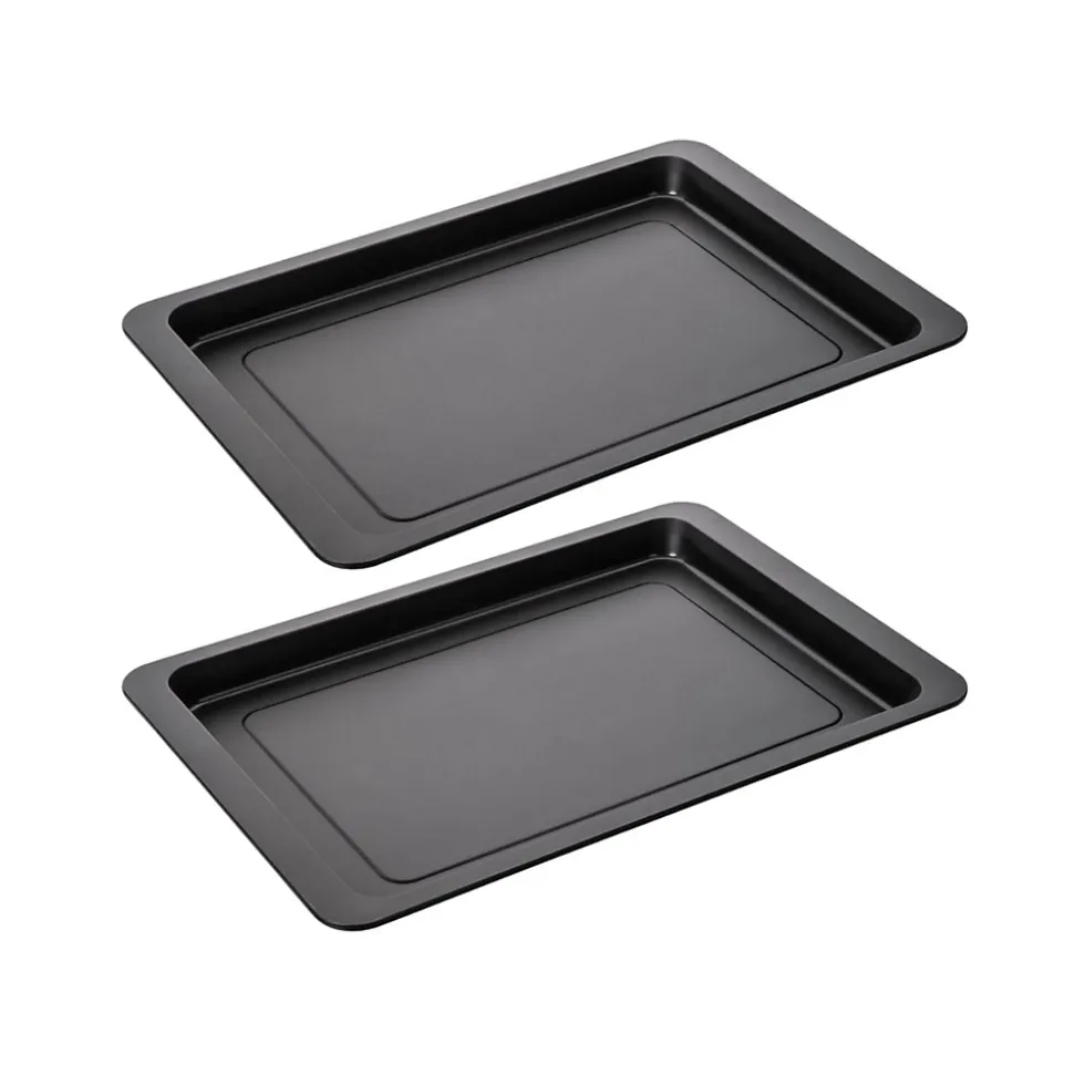 Ensemble de 2 Plaques à pizza rectangulaire 42 x 29 cm Zenker Spécial Countries