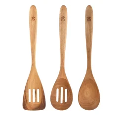 Ensemble de 3 poeles a frire San Ignacio Molen 20-24-28cm avec ustensiles de cuisine