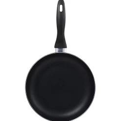 Ensemble de 3 poeles a frire San Ignacio Navy Red Marble 16-20-24cm avec couteaux de cuisine