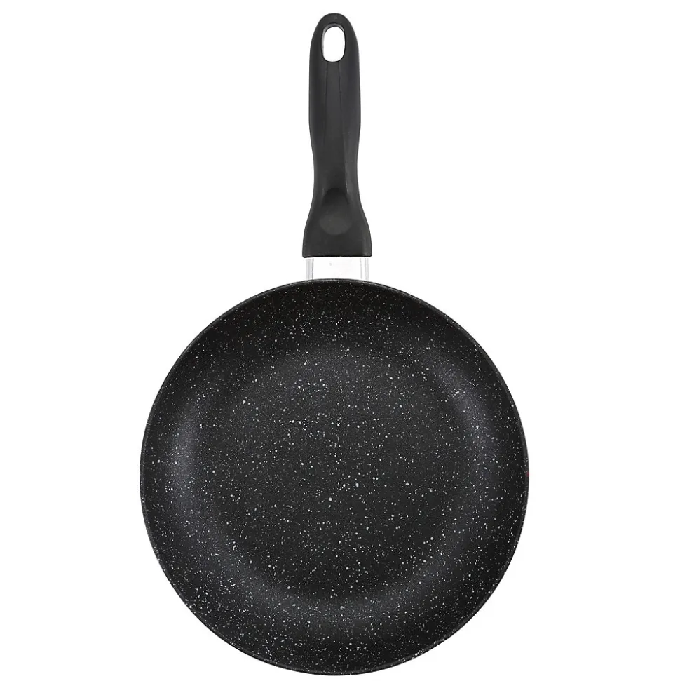 Ensemble de 3 poeles a frire San Ignacio Navy Red Marble 16-20-24cm avec moules a four