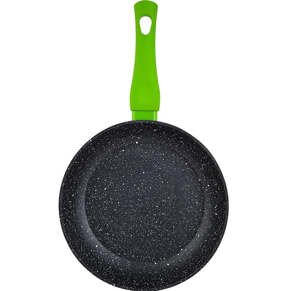 Ensemble de 3 poeles a frire San Ignacio Jolie 18-22-26cm avec ustensiles de cuisine