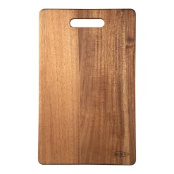 Ensemble de 3 poeles a frire San Ignacio rouge marine 16-20-24cm avec planche a découper