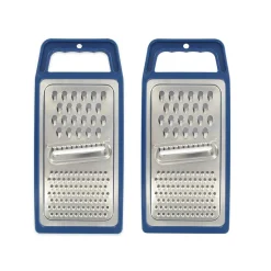 Ensemble de 2 Râpes à légumes et à fromage 24 cm Fackelmann Elemental