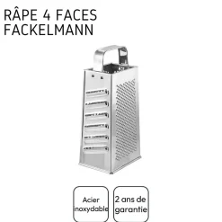 Ensemble de 2 Râpes quatre face multiusage 23 cm Fackelmann Handmade Tradition
