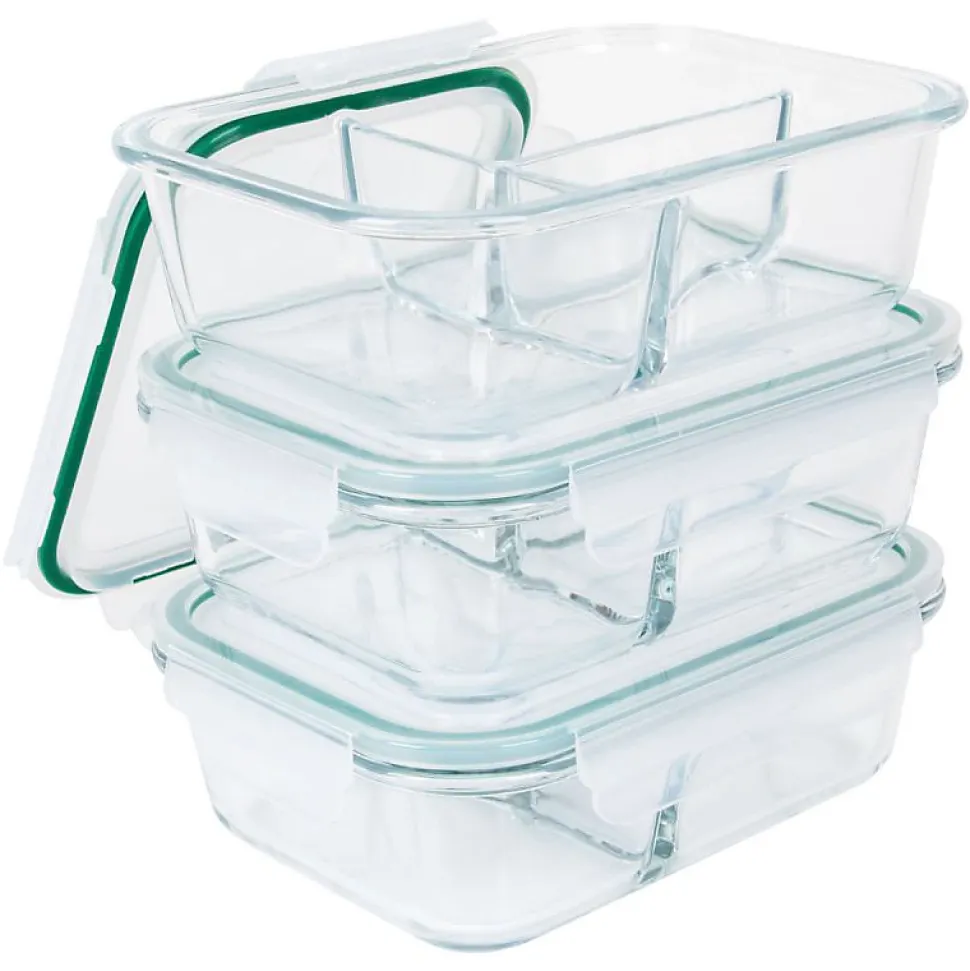 Ensemble de boite à repas en verre 3 pièces Classbach C-FHDM4021G
