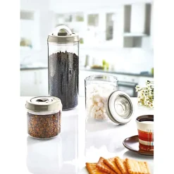 Ensemble de pot de stockage 3 pièces Herzberg HGK785-GRE