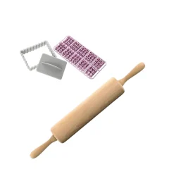 Ensemble de pâtisserie Zenker emporte-piéces et rouleau à pâtisserie