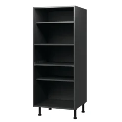 Ensemble de tablettes pour colonne électroménager anthracite L.60 x P.57 cm GoodHome