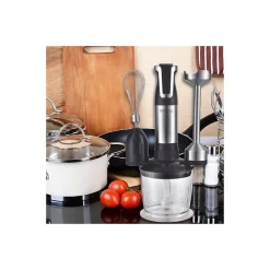 Ensemble Mixeur Plongeant 3 en 1 Noir Royalty Line RLESMS800-BLK