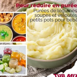 Ensemble mixeur plongeant sans fil Turmix