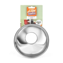 Entonnoir avec poignée en inox