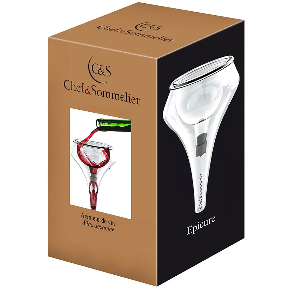 Epicure - Aérateur de vin en verre