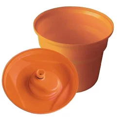 Essoreuse à Salade Manuelle Couvercle Etanche 20 L - Dynamic