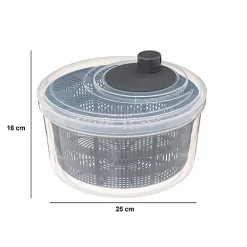 Essoreuse mécanique 4 litres - Gris- 5five