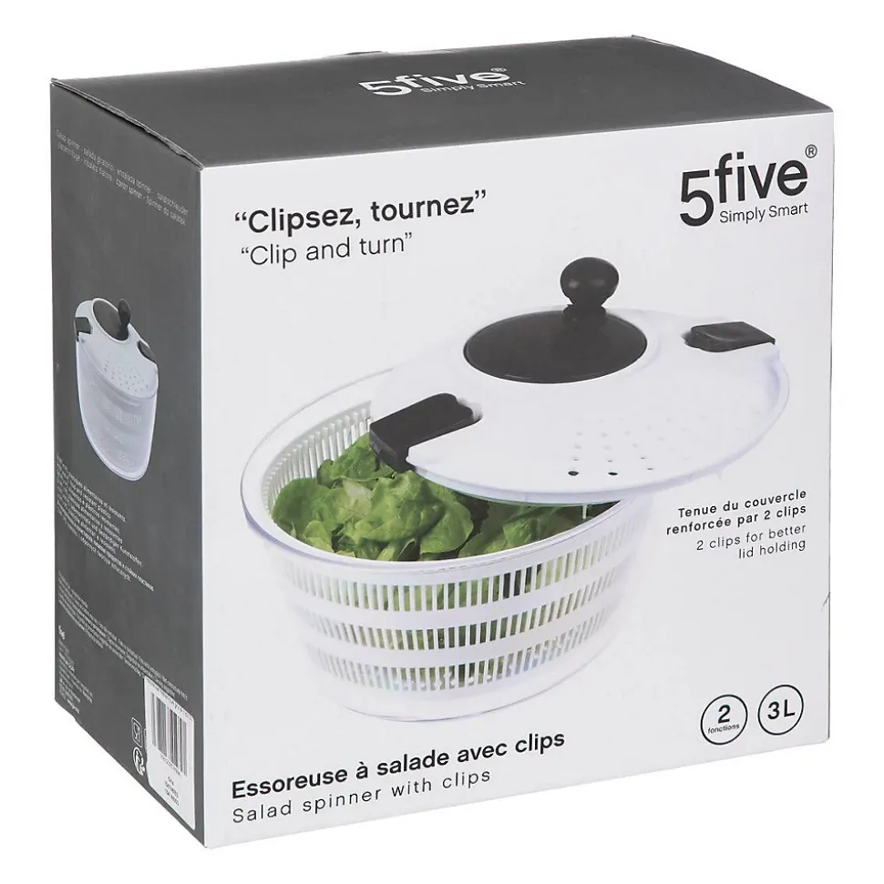 Essoreuse mécanique avec clips 25 cm - 5Five