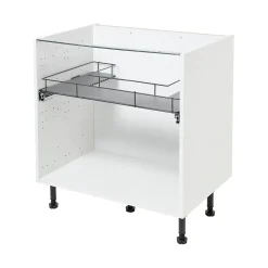 Etagère coulissante pour meuble sous évier GoodHome Pebre 80 cm