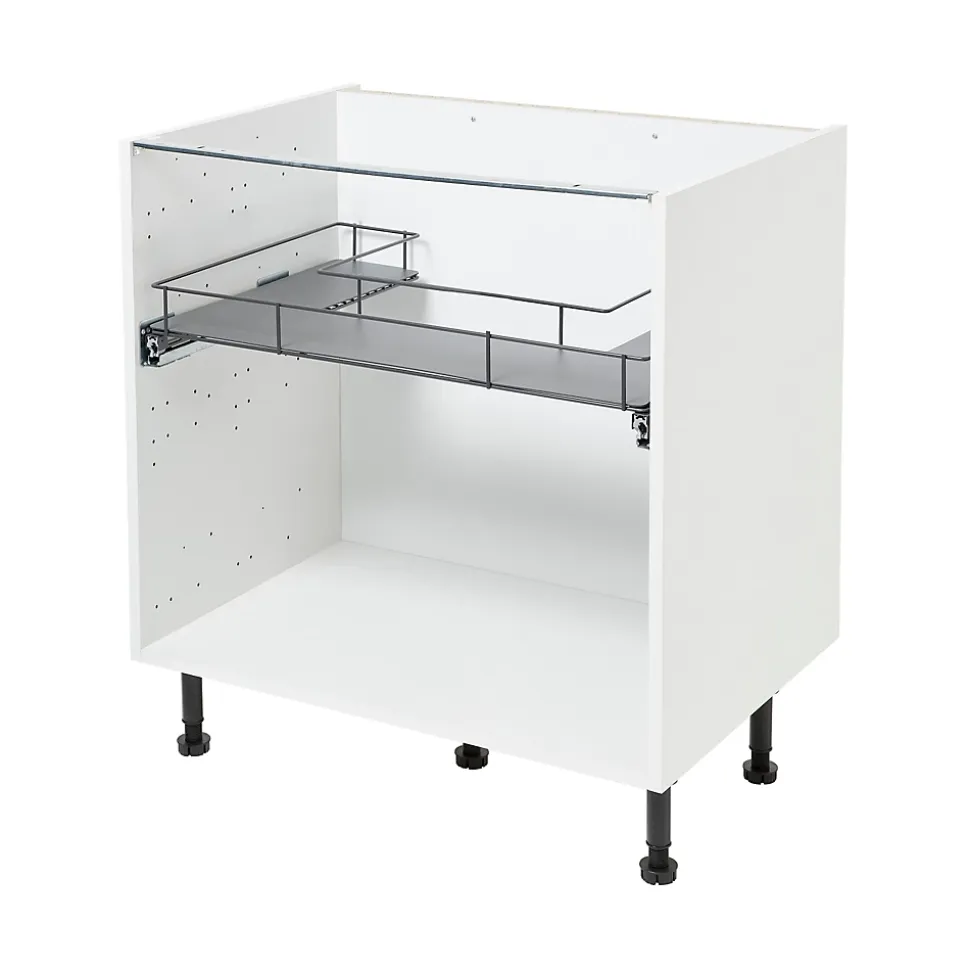 Etagère coulissante pour meuble sous évier GoodHome Pebre 80 cm