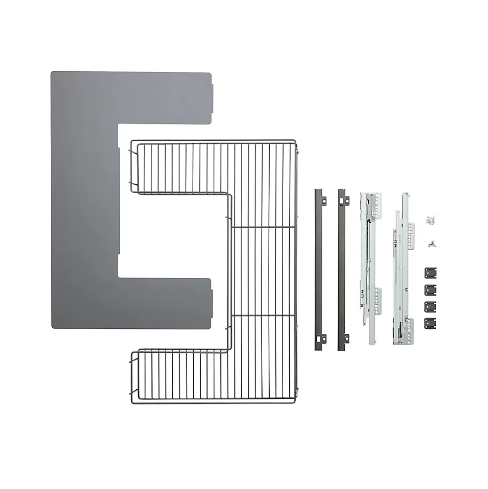 Etagère coulissante pour meuble sous évier GoodHome Pebre 80 cm