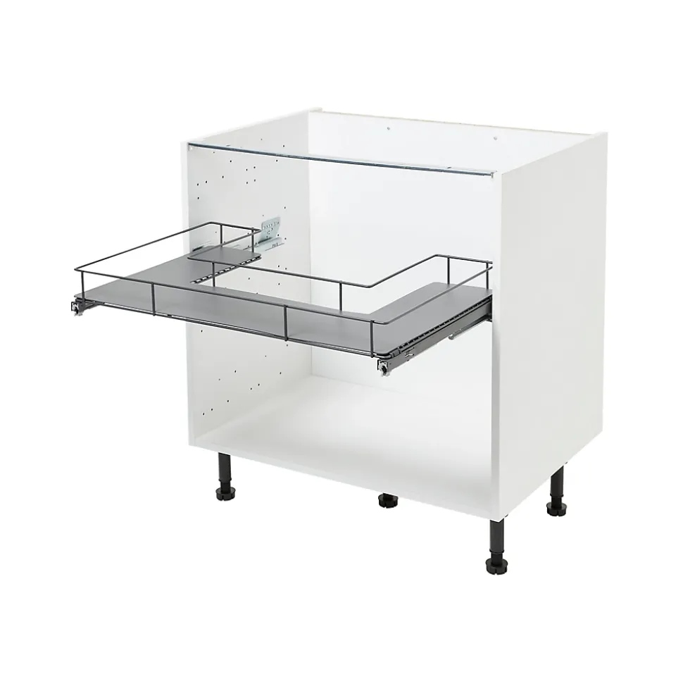 Etagère coulissante pour meuble sous évier GoodHome Pebre 80 cm