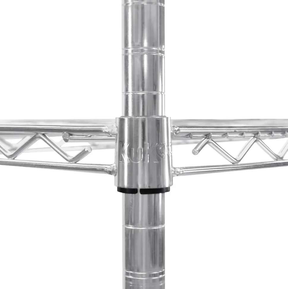 Etagère en Fil d'Acier 60cm x 120cm x 180cm - Kukoo