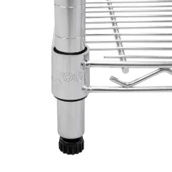 Etagère en Fil d'Acier 60cm x 120cm x 180cm - Kukoo