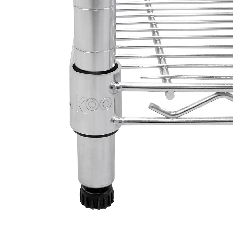 Etagère en Fil d'Acier 60cm x 120cm x 180cm - Kukoo