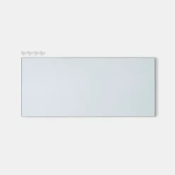 Etagère en verre pour caisson haut de cuisine GoodHome Cicely l. 55.85 cm x P.27.35 cm, 2 pièces