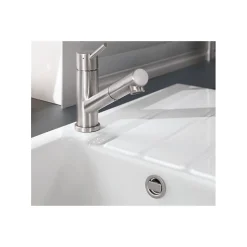 Evier 1 bac 86 x 51 cm VILLEROY ET BOCH Architectura 50 Blanc