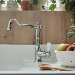 Evier à encastrer 1 bac JACOB DELAFON Gaspard + robinet cuisine Louise