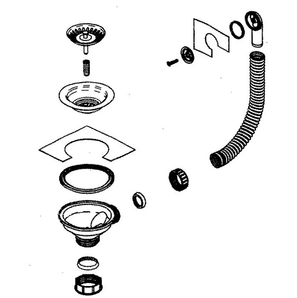 Evier 1 grande cuve seule 76x50 en résine noir Essebagno Sierra