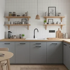 Evier céramique blanc Ewi AGLAE 1 bac 1 égouttoir