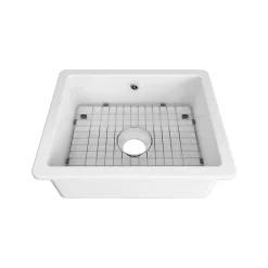 Evier céramique blanc VitrA ARKITEKT 1 bac