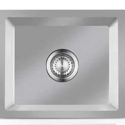 Evier cuisine 1 bac Inox LOMAZOO Polaris 34 cm