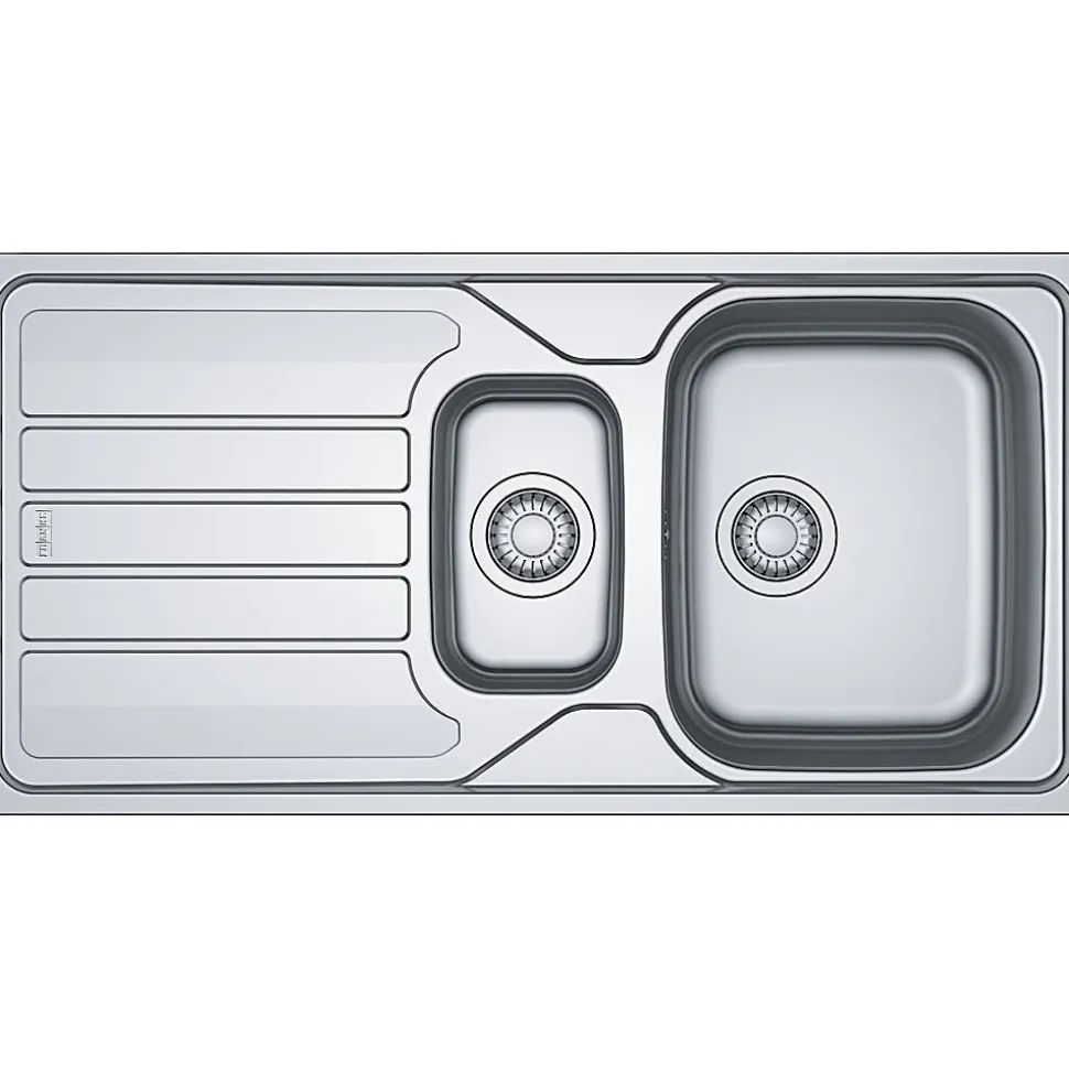Evier Franke Flash FLN651 Inox Lisse - Inox Lisse
