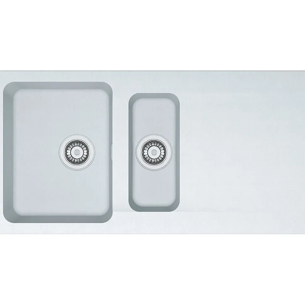 Evier Franke Orion Tectonite OID651 - Blanc Artic (Moucheté)