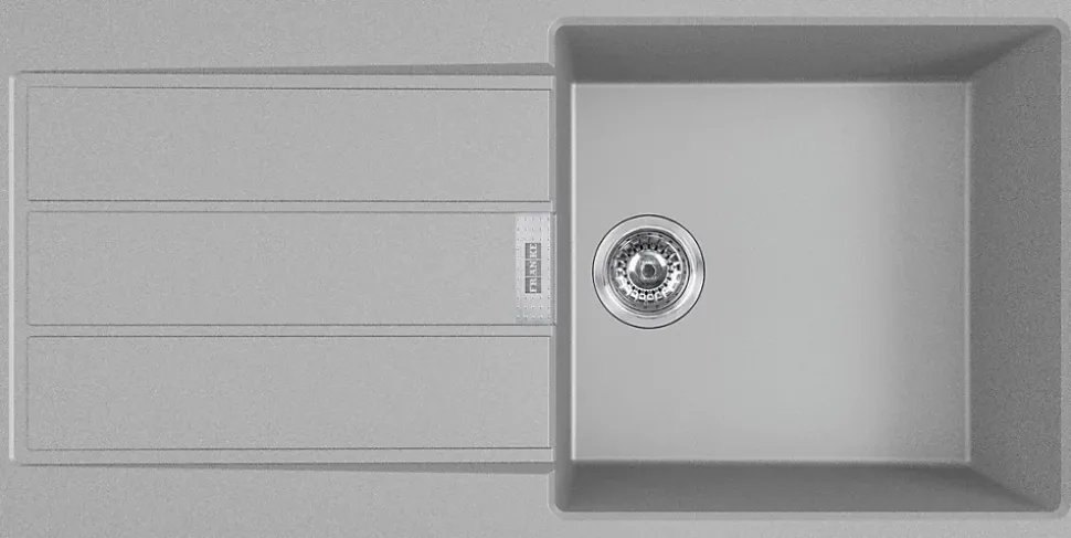 Evier Franke Sirius 2 Tectonite S2D611-100 - Urban Grey