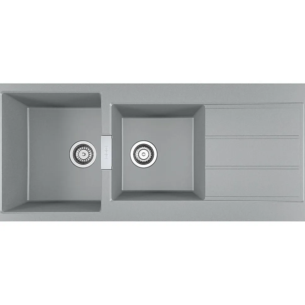 Evier Franke Sirius 2 Tectonite S2D621 - Urban Grey