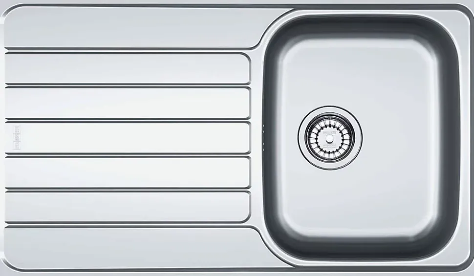 Evier inox dekor Franke SPARK 1 bac 1 égouttoir