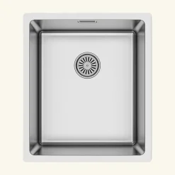 Evier inox sous-plan SUZON 1 bac 380x440