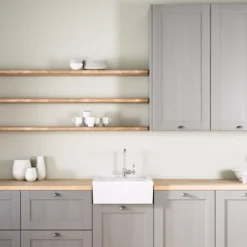 Evier timbre office VILLEROY ET BOCH Tradition 1 bac Timber CeramicPlus avec vidage manuel