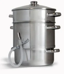 Extracteur de jus en inox 26 cm