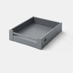 Façade de casserolier de cuisine Soto gris anthracite mat l. 50 cm GoodHome