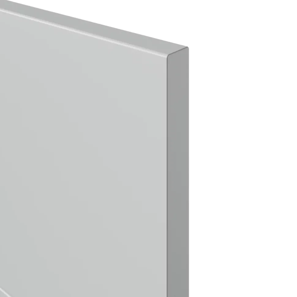 Façade de cuisine 1 porte et 1 tiroir Ash gris mat l. 39,7 cm x H. 71,5 cm GoodHome