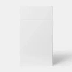 Façade de cuisine 1 porte et 1 tiroir Stevia blanc brillant l. 40 cm x H. 72 cm GoodHome